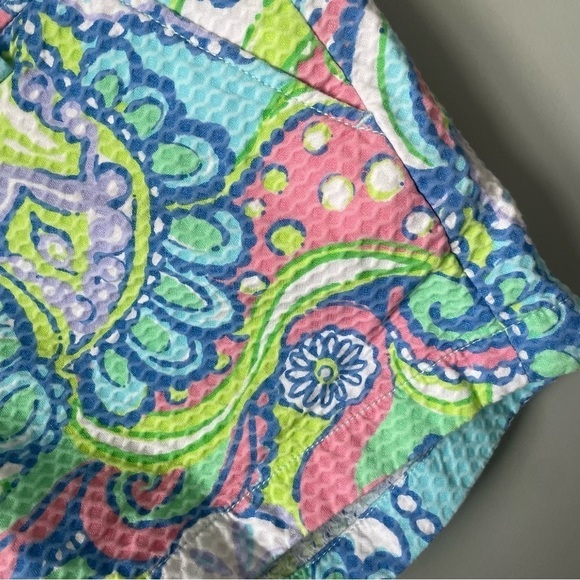 Lilly PULITZER Callahan cotton shorts size 2 - Picture 2 of 10
